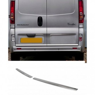 Renault TRAFIC - CHROME Rear Strip Trunk Tuning Lid 3M Boot