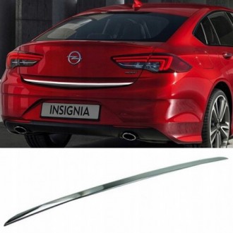 Opel Insignia B, HB - Chrom-Zierleiste Heckleiste 3M...