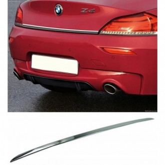 BMW Z4 E89 09-17 - CHROME Rear Strip Trunk Tuning Lid 3M...