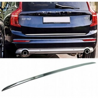 VOLVO XC90 MK II 14 - CHROME Rear Strip Trunk Tuning Lid...