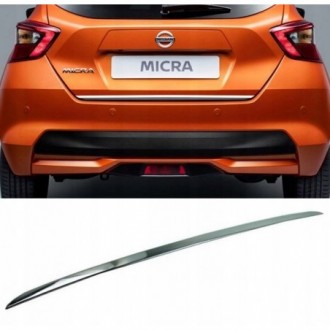 Nissan MICRA 2017 - Chrom-Zierleiste Heckleiste 3M Tuning...