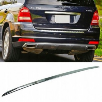 Mercedes-Benz GL X164 06-12 - CHROME Rear Strip Trunk...