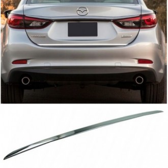 Mazda 6 III Sedan GJ - CHROME Rear Strip Trunk Tuning Lid...