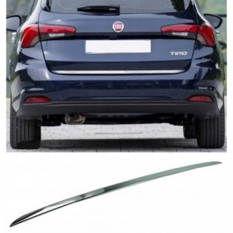 FIAT TIPO Kombi - Chrom-Zierleiste Heckleiste 3M Tuning...