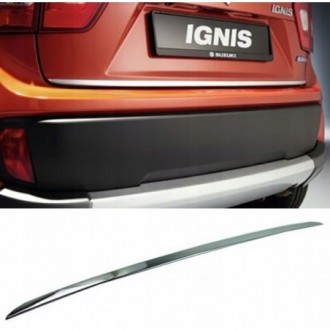 SUZUKI IGNIS - CHROME Rear Strip Trunk Tuning Lid 3M Boot