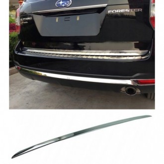 Subaru FORESTER IV SJ 2012 - CHROME Rear Strip Trunk...
