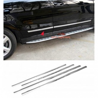 VW Passat B8 Sedan - Listwy CHROM na Drzwi Boczne