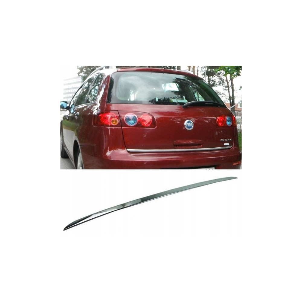 FIAT CROMA CHROME Rear Strip Trunk Tuning Lid 3M Boot