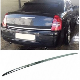 Chrysler 300C - CHROME Rear Strip Trunk Tuning Lid 3M Boot