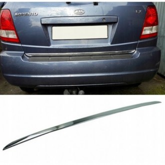 KIA SORENTO I 02-09 - CHROME Rear Strip Trunk Tuning Lid...