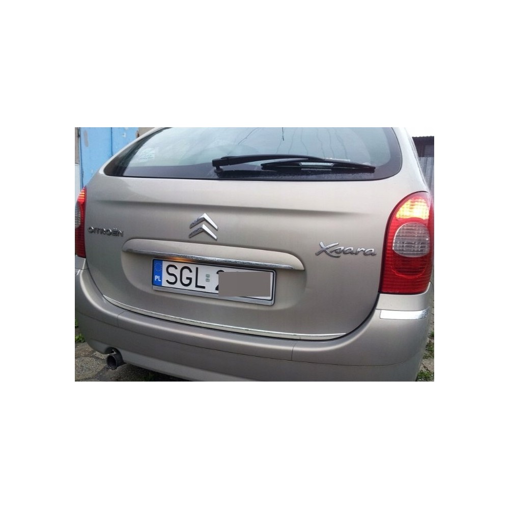 Citroen XSARA PICASSO CHROME Rear Strip Trunk Tuning Lid 3M Boot