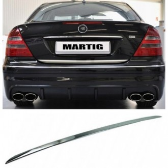 Mercedes S W220 - CHROME Rear Strip Trunk Tuning Lid 3M Boot