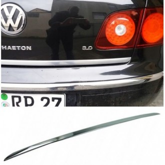 VW PHAETON - CHROME Rear Strip Trunk Tuning Lid 3M Boot