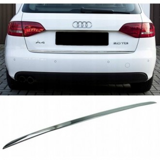 Audi A4 B8 Avant Kombi - CHROME Rear Strip Trunk Tuning...