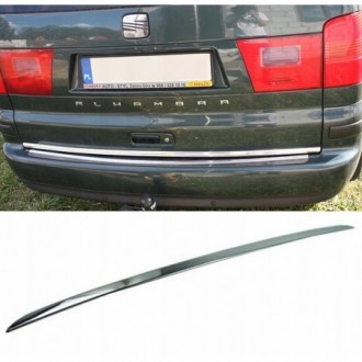 SEAT ALHAMBRA II - Chrom-Zierleiste Heckleiste 3M Tuning...