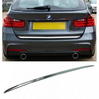 BMW 3 F31 Touring - CHROME Rear Strip Trunk Tuning Lid 3M...