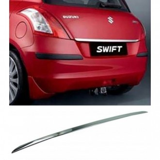 Suzuki SWIFT V 2010+ CHROME Rear Strip Trunk Tuning Lid...