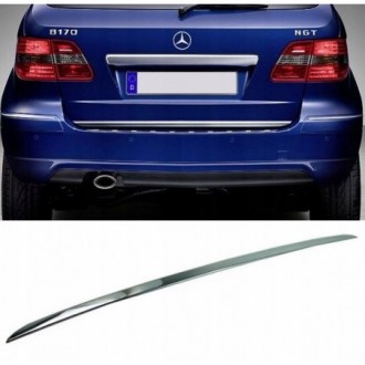 Mercedes B KL W245 - CHROME Rear Strip Trunk Tuning Lid...