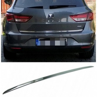 SEAT LEON III ST 5F8 Kombi - CHROME Rear Strip Trunk...