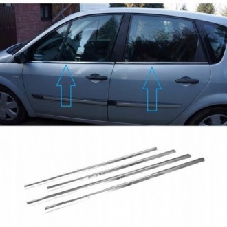 Renault SCENIC Grand - Chrome side door trim