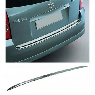 Mazda Premacy I - CHROME Rear Strip Trunk Tuning Lid 3M Boot