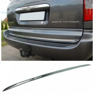 Chrysler Voyager Grand III, IV - CHROME Rear Strip Trunk...