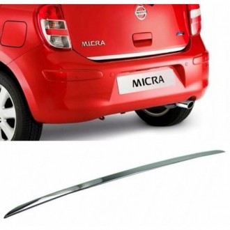 Nissan MICRA 4 K13 - Chrom-Zierleiste Heckleiste 3M...