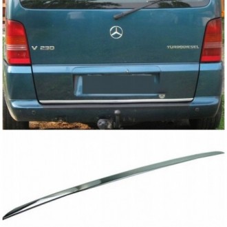 Mercedes VITO W638 - CHROME Rear Strip Trunk Tuning Lid...