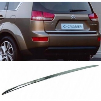 Citroen C-CROSSER EP - CHROME Rear Strip Trunk Tuning Lid...