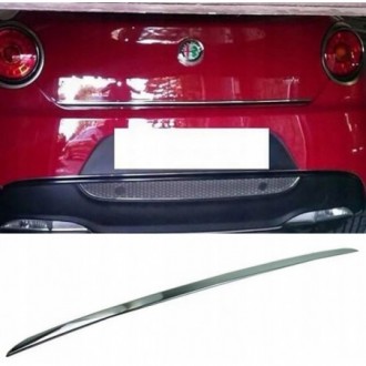 Alfa Romeo MITO - CHROME Rear Strip Trunk Tuning Lid 3M Boot