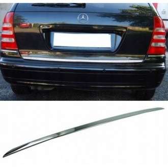 Mercedes C Klasa S203 Kombi - CHROME Rear Strip Trunk...