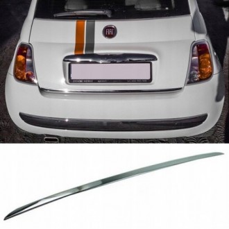 FIAT 500 - Chrom-Zierleiste Heckleiste 3M Tuning...