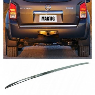 Nissan Pathfinder - CHROME Rear Strip Trunk Tuning Lid 3M...
