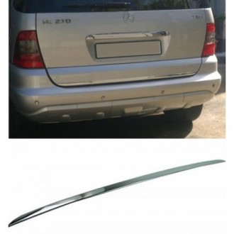 Mercedes ML M Klasa W163 - CHROME Rear Strip Trunk Tuning...