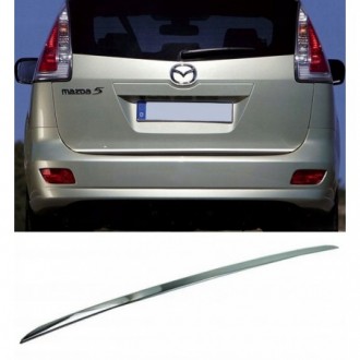 Mazda 5 I CR19 05-10 - CHROME Rear Strip Trunk Tuning Lid...