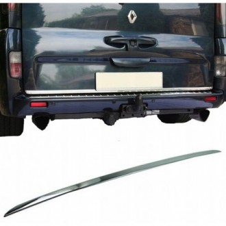 Renault TRAFIC - CHROME Rear Strip Trunk Tuning Lid 3M Boot