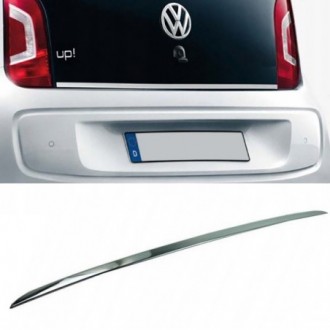 VW Volkswagen UP - CHROME Rear Strip Trunk Tuning Lid 3M...
