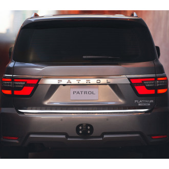 Nissan Patrol 2021+ Chrome Trunk Trim - Tailgate Accent -...