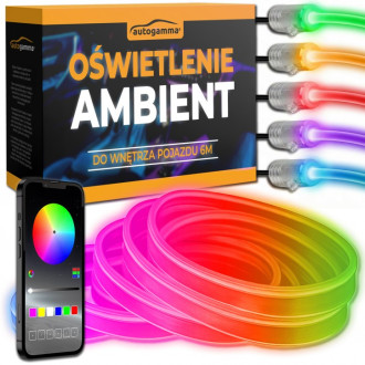 Audi A5 Coupe (I, 07-16) - Oświetlenie ambient LED RGB do...