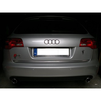 Audi A6 C6 Stufenheck 04-11- Chrom-Zierleiste Heckleiste Chromleiste fur die Heckklappe Tuning 3M
