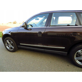 AUDI Q5 - Listwy CHROM BOCZNE DRZWI Chromowane