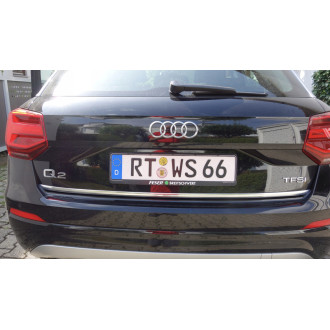 Audi Q2 - Listwa CHROM ozdobna na Klapę bagażnika