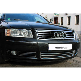 AUDI A8 D3 4E Listwy CHROM GRILL na atrapę Tuning