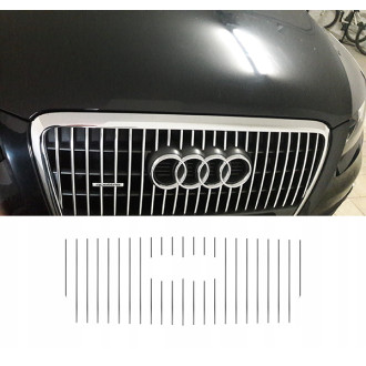 AUDI Q5 8R 08-12 Listwy CHROM GRILL Zderzak Atrapa