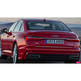 Audi A6 C8 Sedan Listwa CHROM Chromowana na klapę