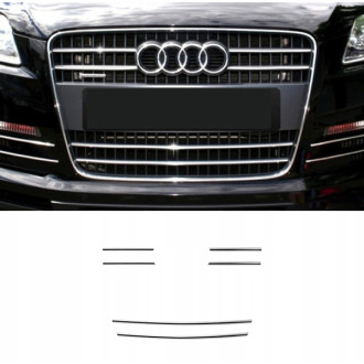 AUDI Q7 - LISTWY chromowane na GRILL CHROM Tuning