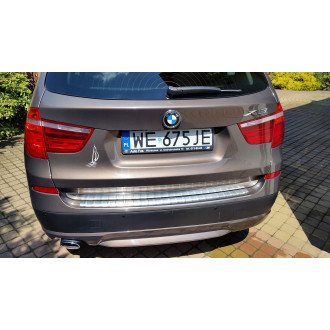 BMW X3 F25 - LISTWA CHROM Klapa bagażnik Tył 4