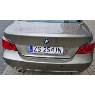 BMW 5 5er E60 Listwa CHROM Chromowana Klapa Tuning