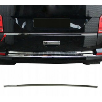 VW Transporter T6 - CHROME Rear Strip Trunk Tuning Lid 3M...