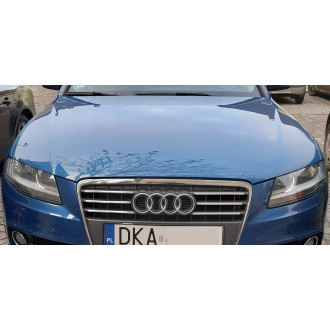 AUDI A4 B8 - LISTWY chromowane na GRILL CHROM atrapa